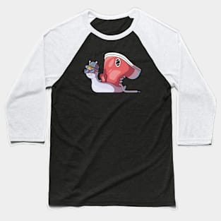 Sneaker Snail! Baseball T-Shirt